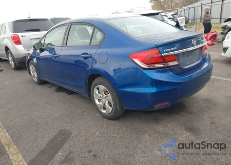 2014 Honda Civic Lx из США, поврежденный, VIN 19XFB2F58EE015430